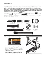 Предварительный просмотр 6 страницы ProForm Crosswalk Performance LX User Manual