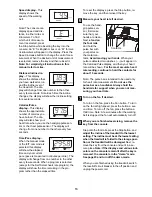 Preview for 13 page of ProForm CS13e User Manual