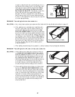 Preview for 27 page of ProForm CS13e User Manual