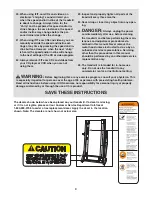 Предварительный просмотр 4 страницы ProForm CS17e User Manual