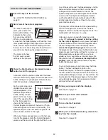 Предварительный просмотр 17 страницы ProForm CS17e User Manual