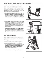 Предварительный просмотр 25 страницы ProForm CS17e User Manual