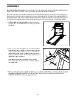 Предварительный просмотр 6 страницы ProForm CT 1160 User Manual