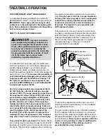 Предварительный просмотр 7 страницы ProForm CT 1160 User Manual