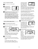 Предварительный просмотр 10 страницы ProForm DISTANCE 560v User Manual