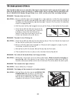 Предварительный просмотр 22 страницы ProForm DISTANCE 560v User Manual