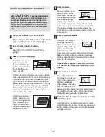 Предварительный просмотр 15 страницы ProForm FRONTRUNNER User Manual