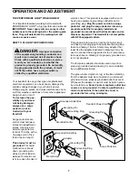 Preview for 7 page of ProForm GP5 EKG Grip Pulse User Manual