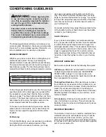 Preview for 16 page of ProForm GP5 EKG Grip Pulse User Manual