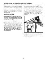 Preview for 17 page of ProForm GT 95X User Manual