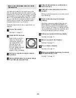 Preview for 20 page of ProForm Interactive Trainer GL125 User Manual