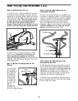 Предварительный просмотр 10 страницы ProForm L.E.X PFEL25070 User Manual