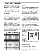 Preview for 13 page of ProForm L.E.X PFEL25070 User Manual