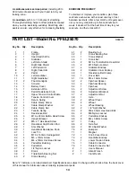 Preview for 14 page of ProForm L.E.X PFEL25070 User Manual