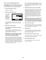 Preview for 29 page of ProForm Performance 900i User Manual