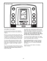 Предварительный просмотр 17 страницы ProForm PFCCEL04912.0 User Manual