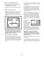 Предварительный просмотр 20 страницы ProForm PFEL70909.0 User Manual