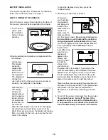 Preview for 10 page of ProForm PFEVEL2786.0 User Manual