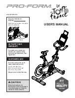 ProForm PFEX01416.1 User Manual предпросмотр