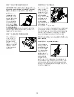 Preview for 18 page of ProForm PFEX01416.1 User Manual