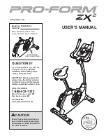 Preview for 1 page of ProForm PFEX02409.0 User Manual