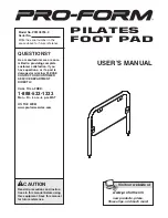 ProForm PFMC0755.0 User Manual preview