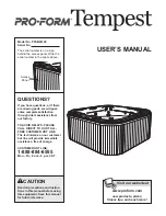 ProForm PFSB43140 User Manual preview