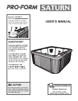 ProForm PFSB62830 User Manual preview