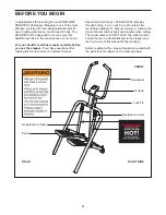 Preview for 3 page of ProForm PFST12020 User Manual