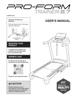 Preview for 1 page of ProForm PFTL67723.2 User Manual