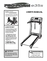 ProForm PFTL69711 User Manual предпросмотр