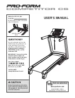 ProForm PFTL79108.0 User Manual preview