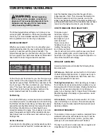 Preview for 22 page of ProForm PFTL89200 User Manual