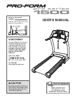 ProForm PFTL94105.1 User Manual предпросмотр