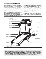 Предварительный просмотр 4 страницы ProForm PFTL99222C (French) Manuel De L'Utilisateur