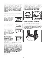 Предварительный просмотр 20 страницы ProForm PFTL99222C (French) Manuel De L'Utilisateur