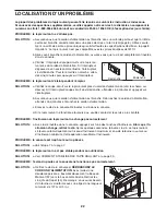 Предварительный просмотр 22 страницы ProForm PFTL99222C (French) Manuel De L'Utilisateur