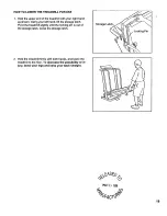 Preview for 19 page of ProForm SEARS 730si User Manual