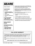 Preview for 24 page of ProForm SEARS 730si User Manual