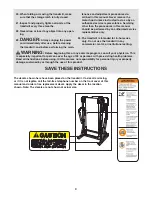 Preview for 4 page of ProForm SPORT 1000 User Manual