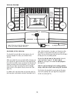 Preview for 10 page of ProForm Sport 1200 User Manual