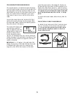 Preview for 16 page of ProForm Sport 1200 User Manual