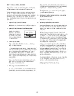 Preview for 22 page of ProForm StrideSelect 600 User Manual