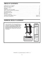 Preview for 2 page of ProForm STYLE 8000 User Manual