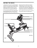 Preview for 4 page of ProForm Trainer Cycle GR 90 User Manual