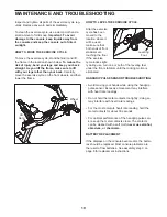 Preview for 19 page of ProForm Trainer Cycle GR 90 User Manual