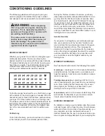 Preview for 20 page of ProForm Trainer Cycle GR 90 User Manual