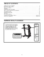 Предварительный просмотр 2 страницы ProForm TREADMILL 831.24723.0 User Manual