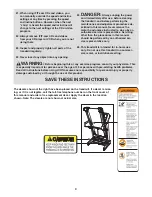 Preview for 4 page of ProForm TREADMILL PATL30706.0 User Manual