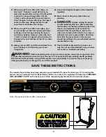 Preview for 4 page of ProForm TREADMILL PFTL59610 User Manual